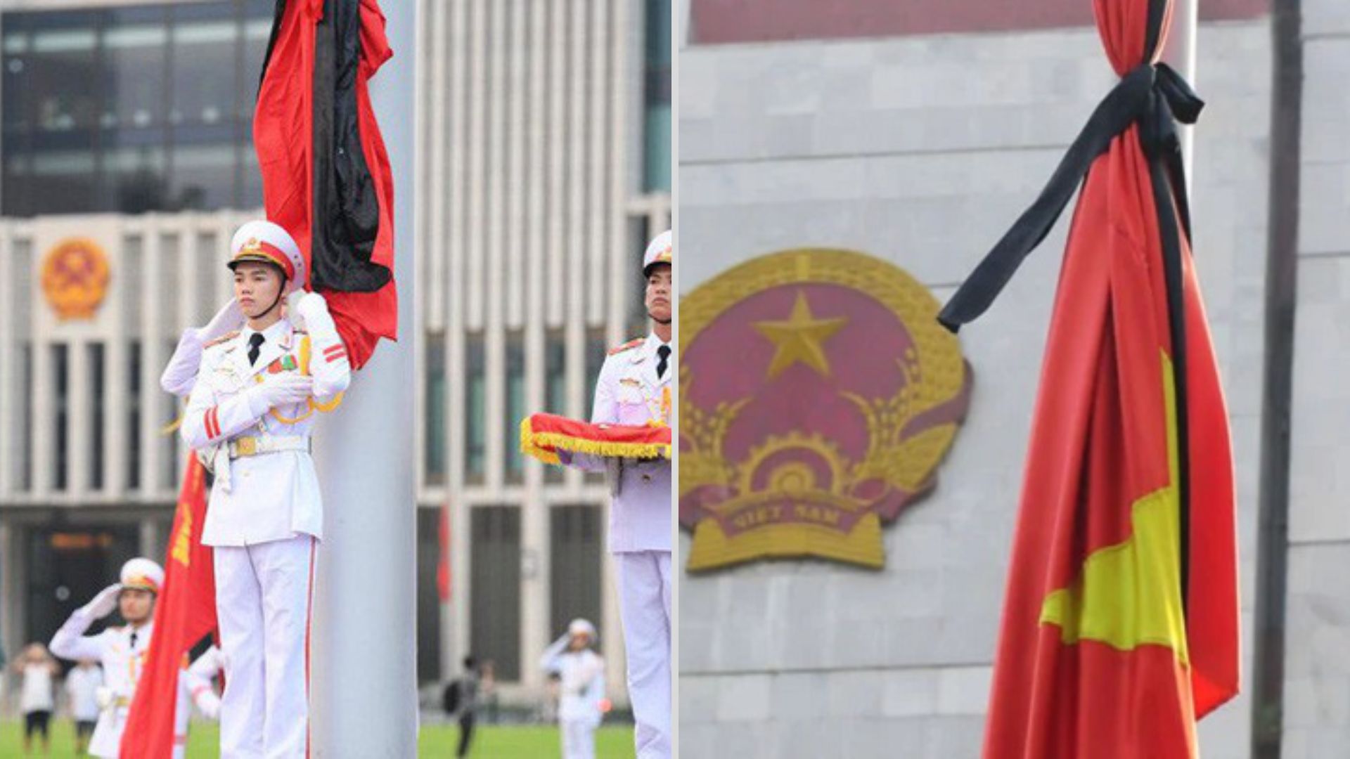 Treo cờ rủ Lễ Quốc tang thế nào? Đối tượng nào phải treo cờ rủ?