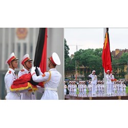 Hướng dẫn cách treo cờ rủ trong Lễ Quốc tang theo đúng quy định
