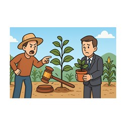Các hành vi bị coi là xâm phạm quyền đối với giống cây trồng