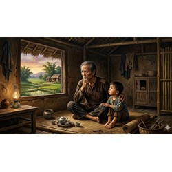 Phân tích tâm trạng của ông Hai khi trò chuyện với bé Húc hay nhất
