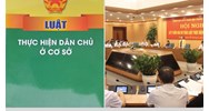 Những điểm mới của Luật thực hiện dân chủ ở cơ sở?