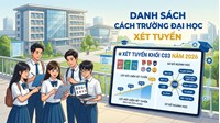 Danh sách các trường đại học xét tuyển khối C03 năm 2026 mới nhất
