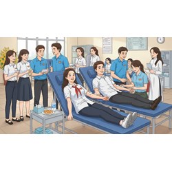 Nghị luận về Thế hệ trẻ với vấn đề hiến máu nhân đạo hay nhất