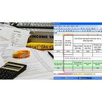 File Excel tính thuế thu nhập cá nhân 2024 mới nhất