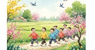 Cảm xúc về bài thơ Đồng dao mùa xuân của Nguyễn Khoa Điềm siêu hay