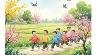 Cảm xúc về bài thơ Đồng dao mùa xuân của Nguyễn Khoa Điềm siêu hay