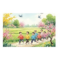 Cảm xúc về bài thơ Đồng dao mùa xuân của Nguyễn Khoa Điềm siêu hay