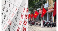 Lịch nghỉ các ngày lễ trong năm 2024 chi tiết nhất