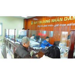 Nợ xấu có vay được quỹ tín dụng nhân dân không?
