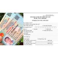 Hướng dẫn điền thông tin tờ khai Căn cước công dân mới
