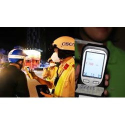 Mức phạt nồng độ cồn xe ô tô dưới 0,25 miligam là bao nhiêu tiền?