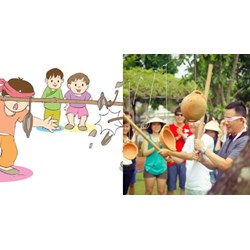 Thuyết minh về quy tắc, luật lệ trong trò chơi đập niêu đất