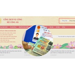 Làm thẻ căn cước online cho trẻ em từ 6 đến dưới 14 tuổi