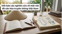Viết báo cáo nghiên cứu về một vấn đề văn hóa truyền thống Việt Nam