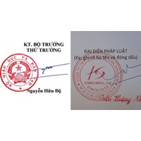 Hướng dẫn cách ký tên, đóng dấu lên chữ ký đúng luật