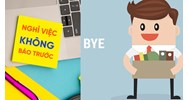 Nghỉ việc không báo trước bị phạt như thế nào?