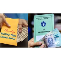 Các khoản thu nhập không tính đóng BHXH bắt buộc năm 2024