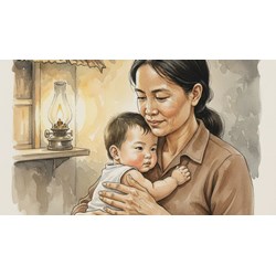 Phân tích bài Bàn tay mẹ của Tạ Hữu Yên
