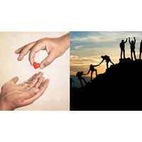 Nghị luận Trưởng thành là khi tôi biết sống vì người khác