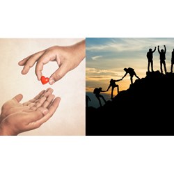 Nghị luận Trưởng thành là khi tôi biết sống vì người khác