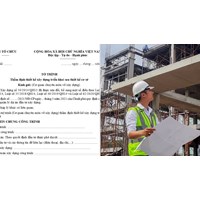 Mẫu Tờ trình thẩm định thiết kế xây dựng triển khai sau thiết kế cơ sở