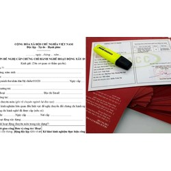 Mẫu Đơn đề nghị cấp chứng chỉ hành nghề hoạt động xây dựng