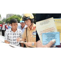 Mức phạt lỗi không có hoặc không mang giấy tờ xe năm 2024