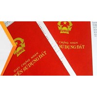 Hình ảnh giấy chứng nhận quyền sử dụng đất (mẫu mới)