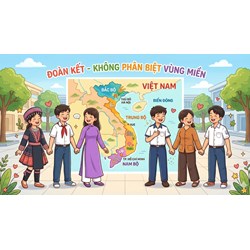 Nghị luận thuyết phục người khác từ bỏ thói quen phân biệt vùng miền