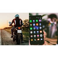Gắn điện thoại trên xe máy để tìm đường có bị phạt không?