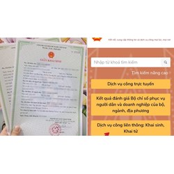 Hồ sơ, thủ tục đăng ký khai sinh online 2024 nhanh nhất