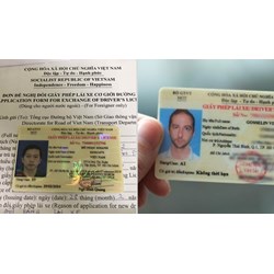 Thủ tục đổi bằng lái xe của nước ngoài sang Việt Nam