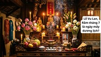 Lễ Vu Lan, Rằm tháng 7 là ngày mấy dương lịch?