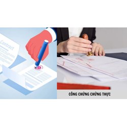 Công chứng, chứng thực giấy tờ khác tỉnh được không?