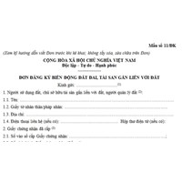 Đăng ký biến động đất đai năm 2024 và những điều cần biết