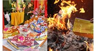 Bài cúng, văn khấn khi đốt mã Rằm tháng 7 đầy đủ