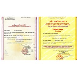 Thủ tục cấp giấy chứng nhận vệ sinh an toàn thực phẩm