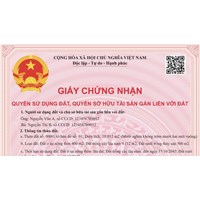 Sổ đỏ chính thức có mã QR theo Thông tư 10/2024/TT-BTNMT