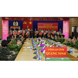 Địa chỉ, số điện thoại đường dây nóng Công an tỉnh Quảng Ninh
