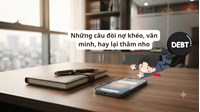 Những câu đòi nợ khéo, văn minh, hay lại thâm nho