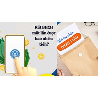 Hướng dẫn cách rút bảo hiểm xã hội 1 lần online năm 2024