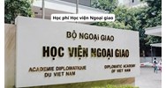 Học phí Học viện Ngoại giao năm 2026 - 2027 là bao nhiêu?