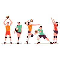 Luật chơi bóng chuyền cơ bản cho các loại hình bóng chuyền