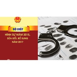 Bộ luật Hình sự mới nhất và các nghị định, thông tư hướng dẫn