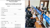 Mẫu tờ khai yêu cầu cấp Phiếu lý lịch tư pháp số 1 mới