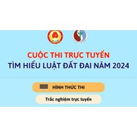 Đáp án cuộc thi trực tuyến tìm hiểu Luật đất đai 2024 (tuần 2)