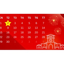 Thông báo Lịch nghỉ lễ Quốc Khánh 2/9/2024 của học sinh