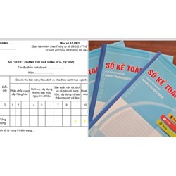 Mẫu sổ kế toán của hộ kinh doanh và cá nhân kinh doanh