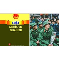 Luật Nghĩa vụ quân sự mới nhất và các văn bản hướng dẫn