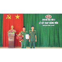 Lễ kết nạp đảng viên mới trong Quân đội thực hiện thế nào?